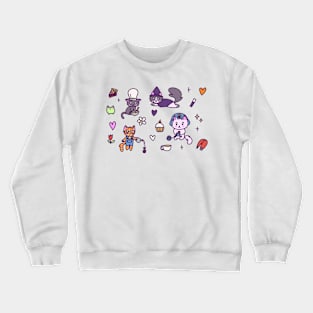 Cats With Hobbies Crewneck Sweatshirt